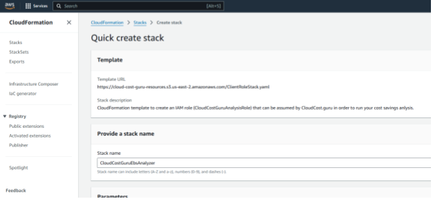 CloudFormation Stack